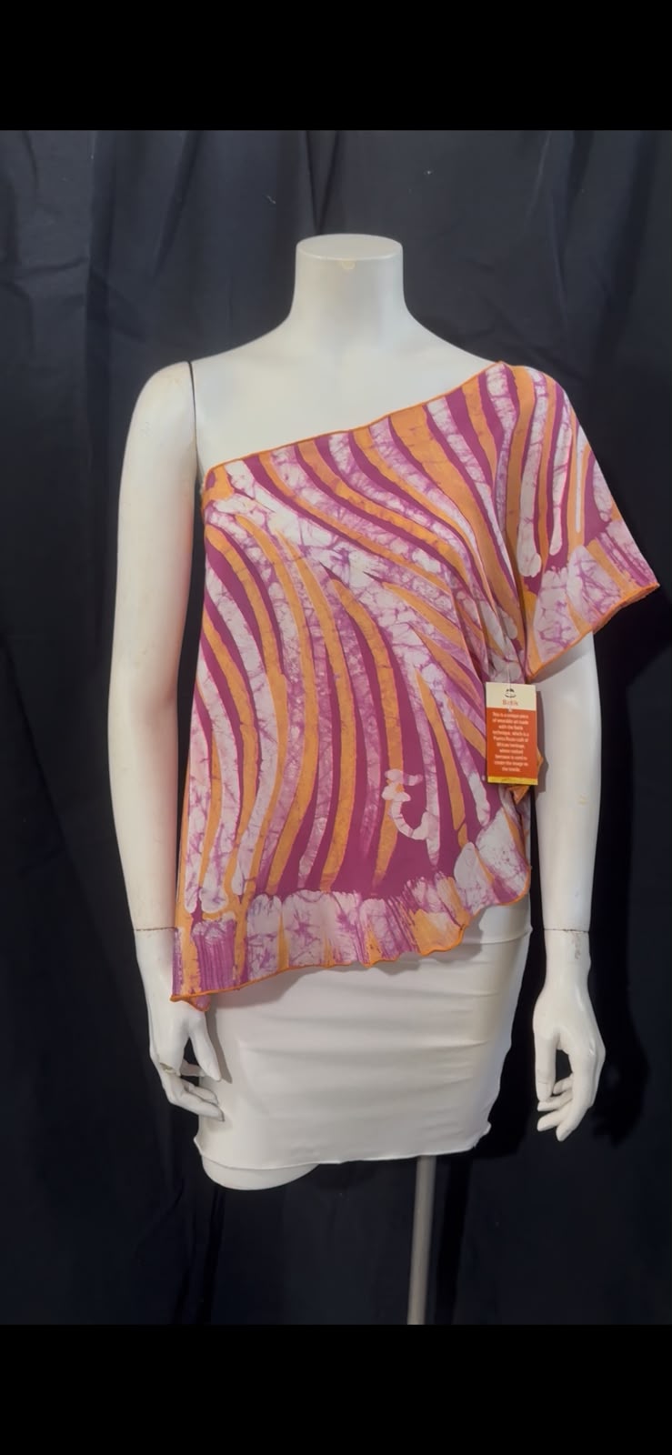 Batik sobre Crepé de Seda